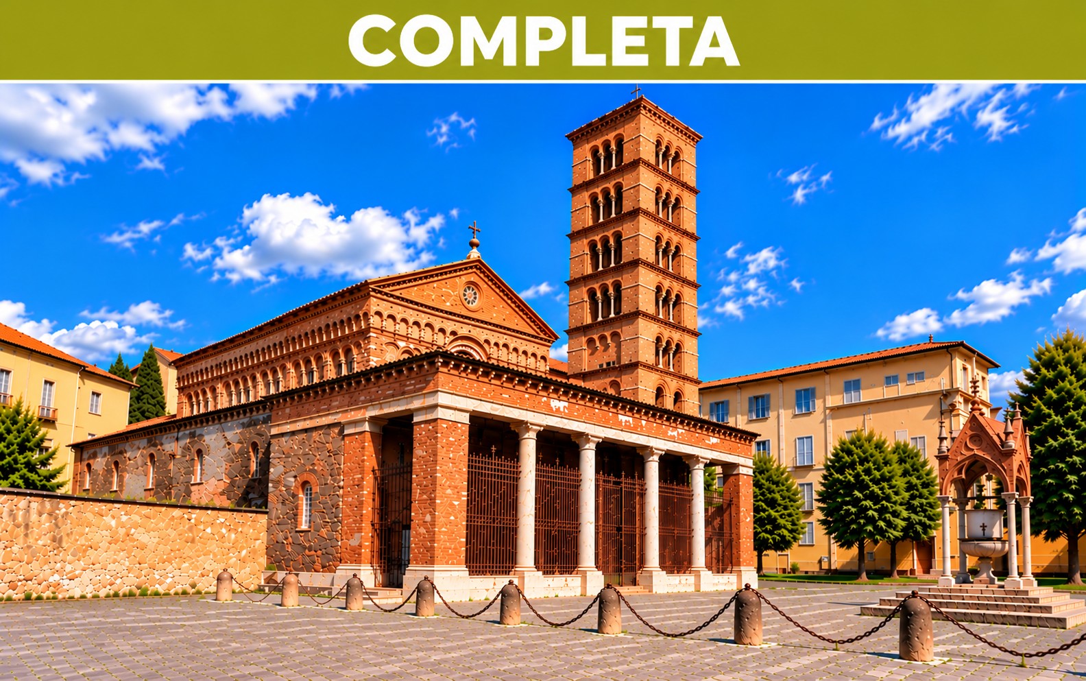 [GRATUITA] L'ABBAZIA DI SAN NILO A GROTTAFERRATA